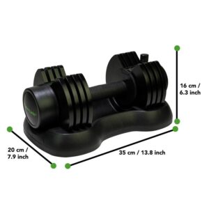 Tunturi justerbara hantlar 2 x 12,5 kg