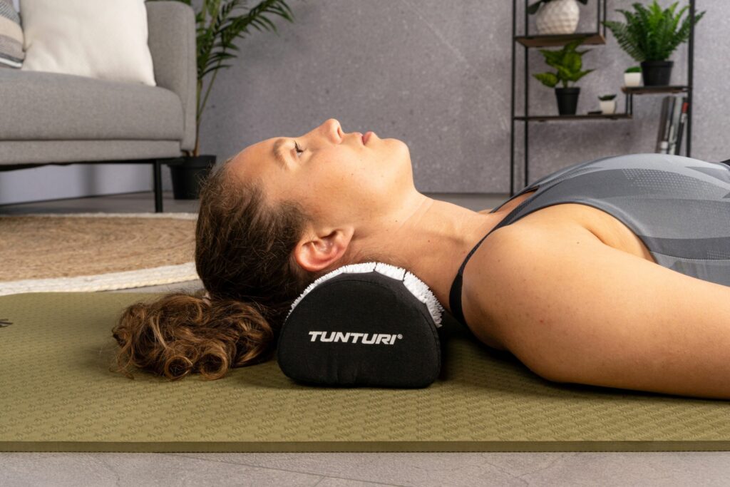 Tunturi Acupressure Mat And Pillow Svart