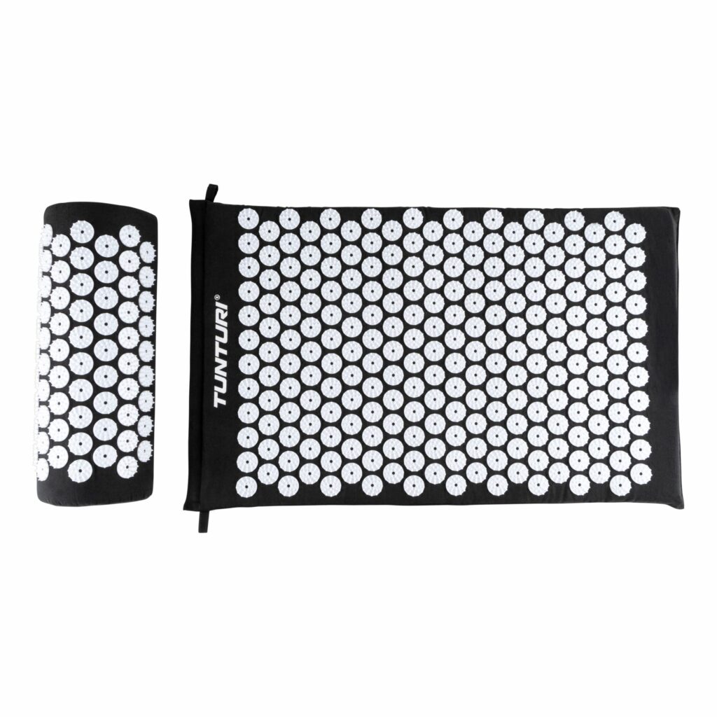 Tunturi Acupressure Mat And Pillow Svart