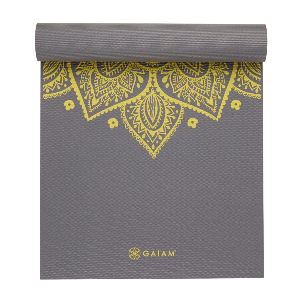 Yogamatta Premium 6 mm GAIAM CITRON SUNDIAL