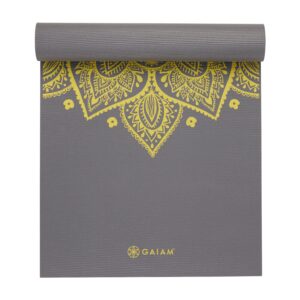 Yogamatta Premium 6 mm GAIAM CITRON SUNDIAL