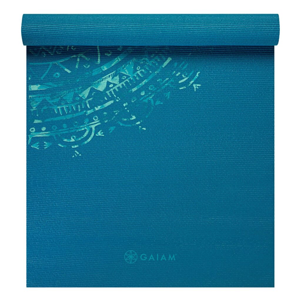 Yogamatta 4 mm GAIAM JADE MANDALA YOGA MAT CLASSIC PRINTED