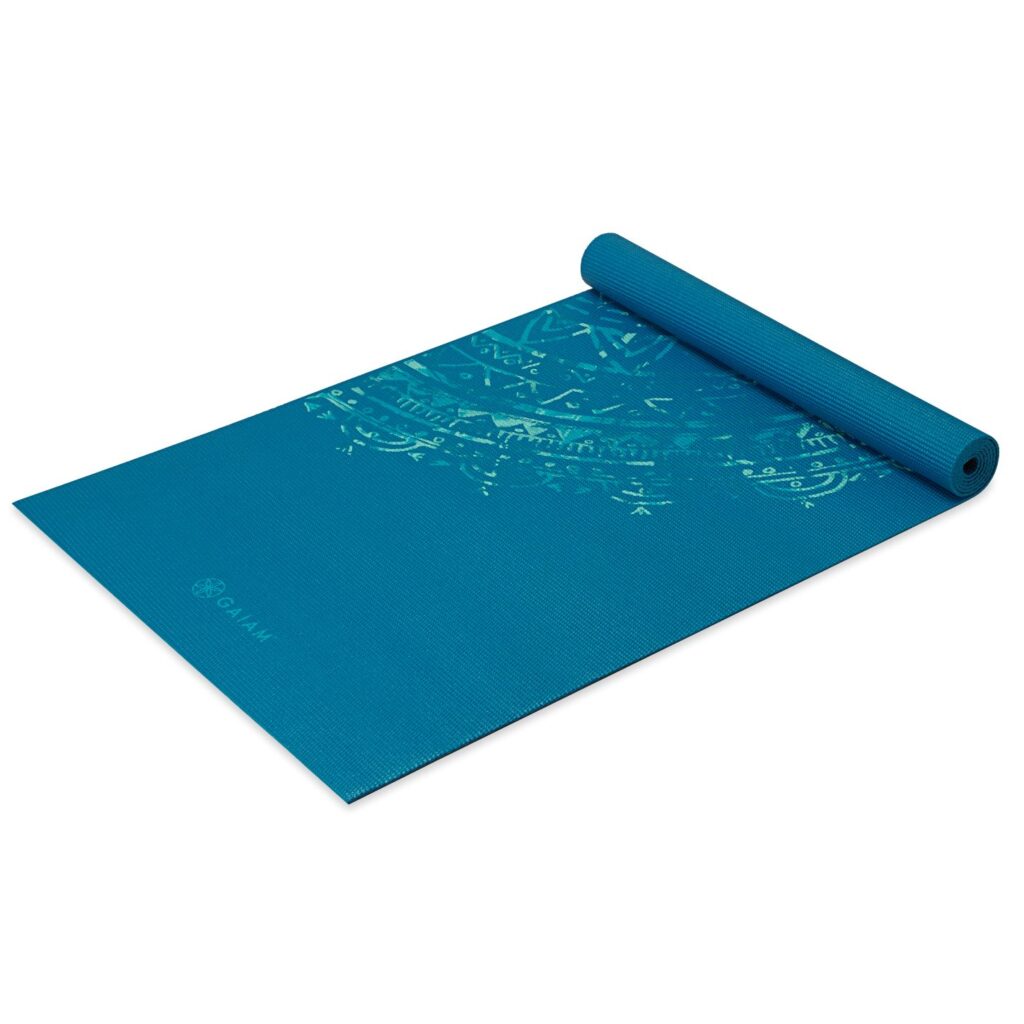 Yogamatta 4 mm GAIAM JADE MANDALA YOGA MAT CLASSIC PRINTED