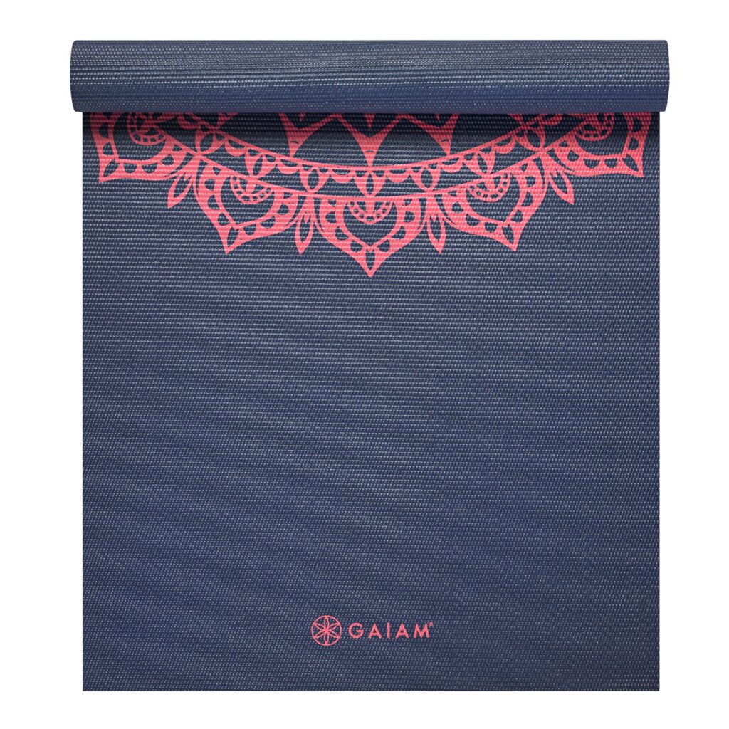 Yogamatta 4 mm GAIAM PINK MARRAKESH CLASSIC PRINTED