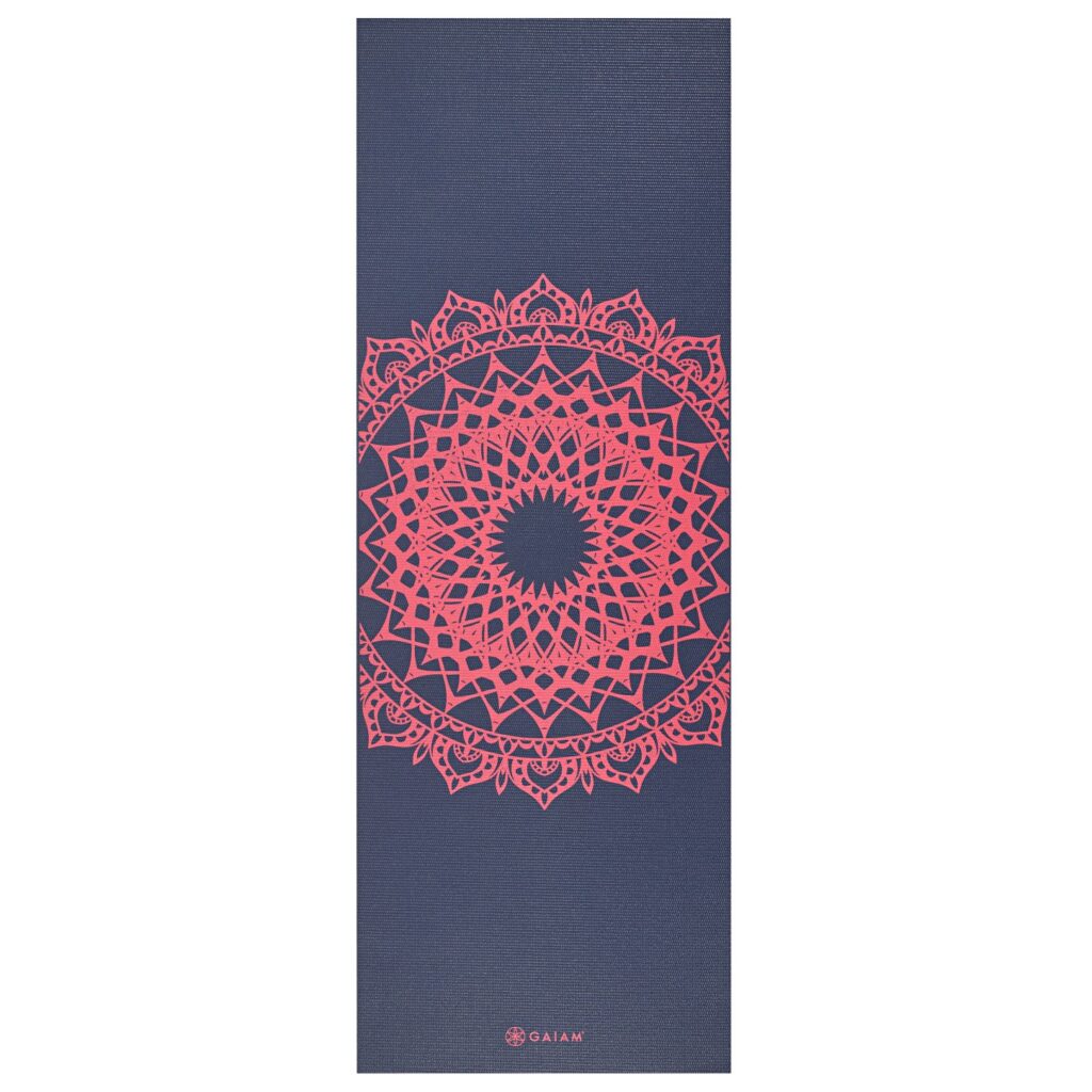 Yogamatta 4 mm GAIAM PINK MARRAKESH CLASSIC PRINTED