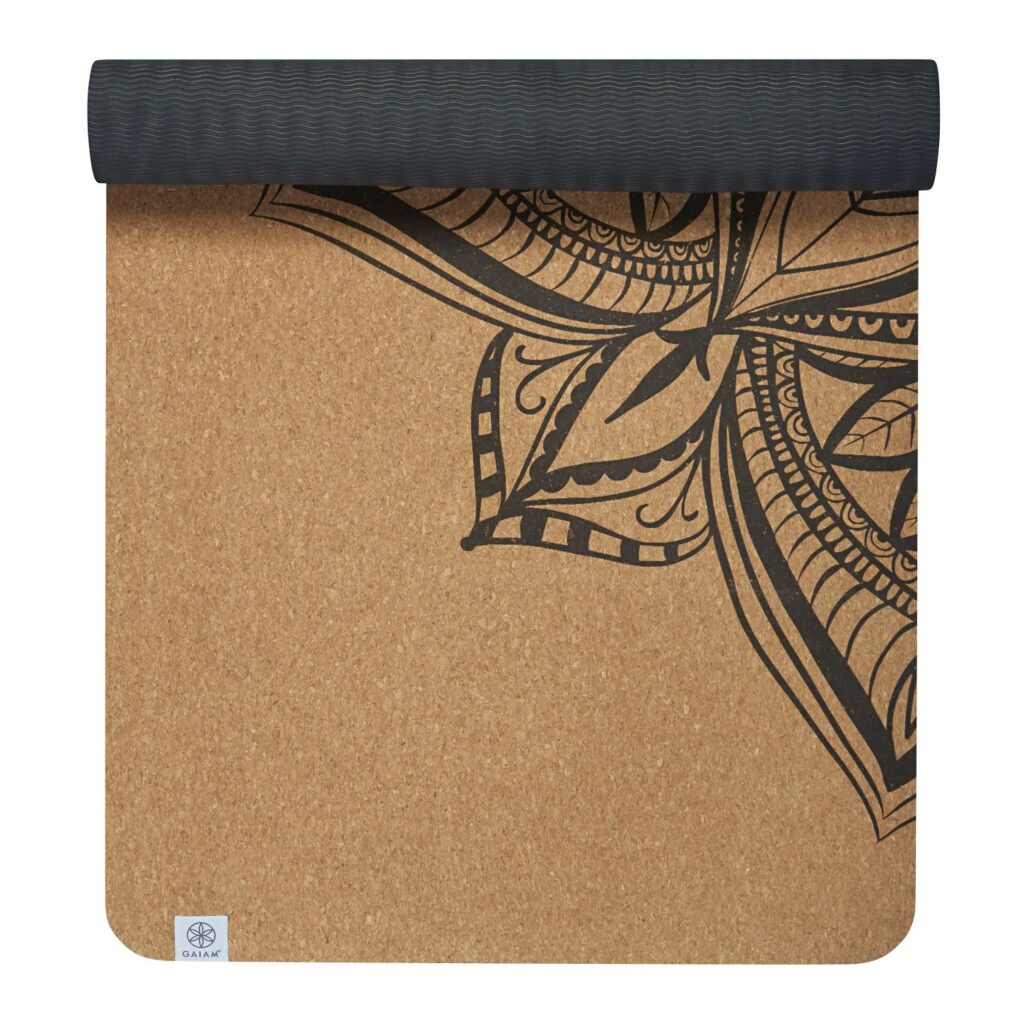 Yogamatta 5 mm PRINTED CORK MANDALA PERFORMANCE