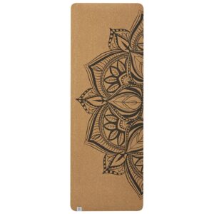 Yogamatta 5 mm PRINTED CORK MANDALA PERFORMANCE