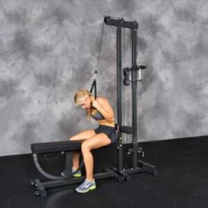 Latsdrag / sittande rodd för Super Bench PRO tillval
