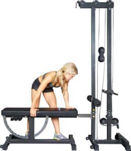 Latsdrag / sittande rodd för Super Bench PRO tillval