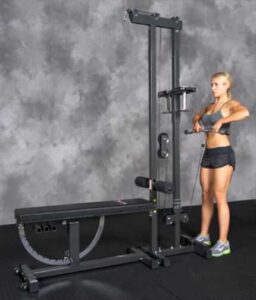 Latsdrag / sittande rodd för Super Bench PRO tillval