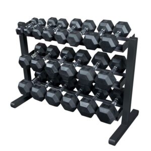 Hantelpaket 5 kg - 25 kg inkl. stativ