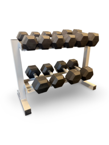 Hantelpaket 5 kg - 15 kg inkl. stativ
