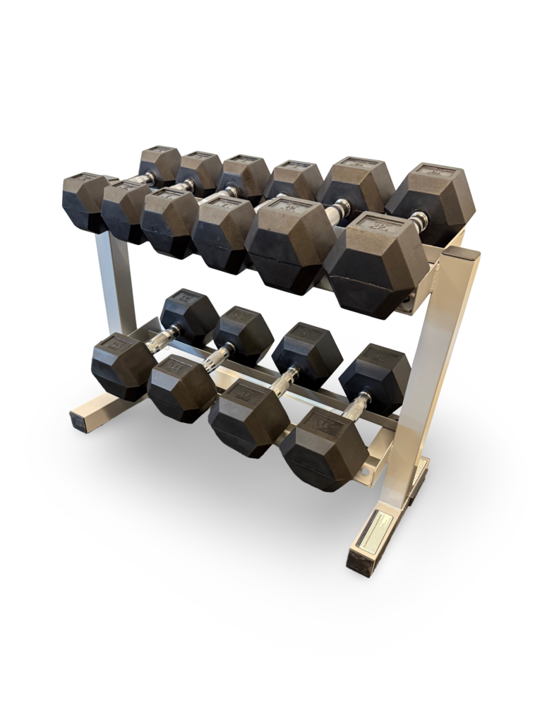 Hantelpaket 5 kg - 15 kg inkl. stativ