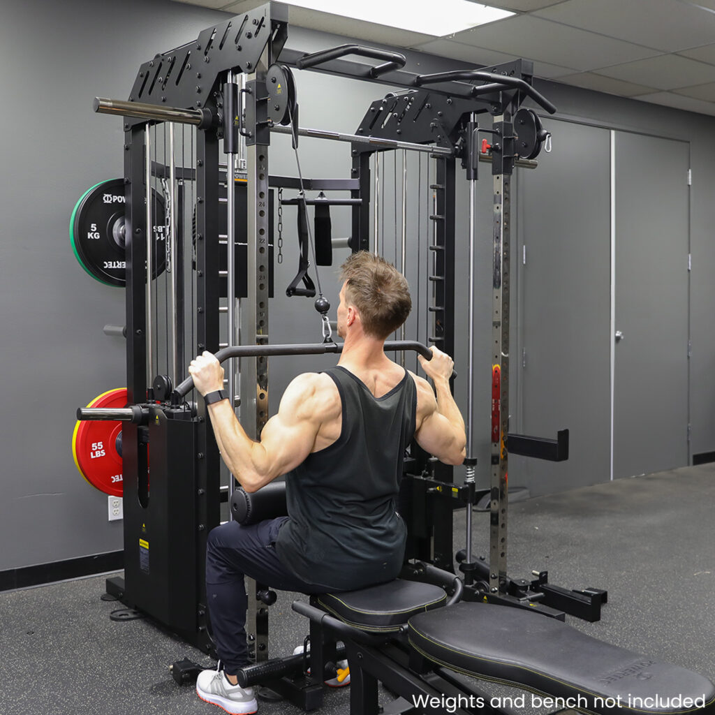 Multigym Smithmaskin Cable Cross Powertec