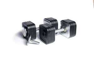 Ironmaster justerbara hantlar 2 x 34 kg