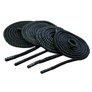 Battle ropes är perfekt att bränna fett