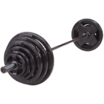 127,5 kg skivsstångsset