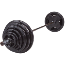 127,5 kg skivsstångsset