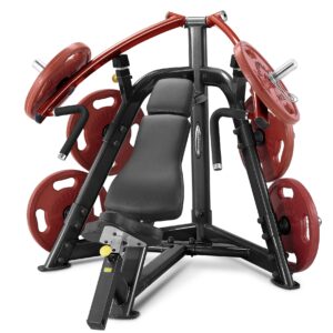incline bröstpress från steelflex