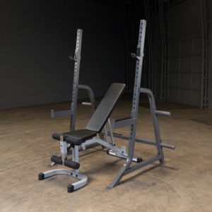 PMP150 är en kraftig och smidig skivstångsställning från Body-Solid