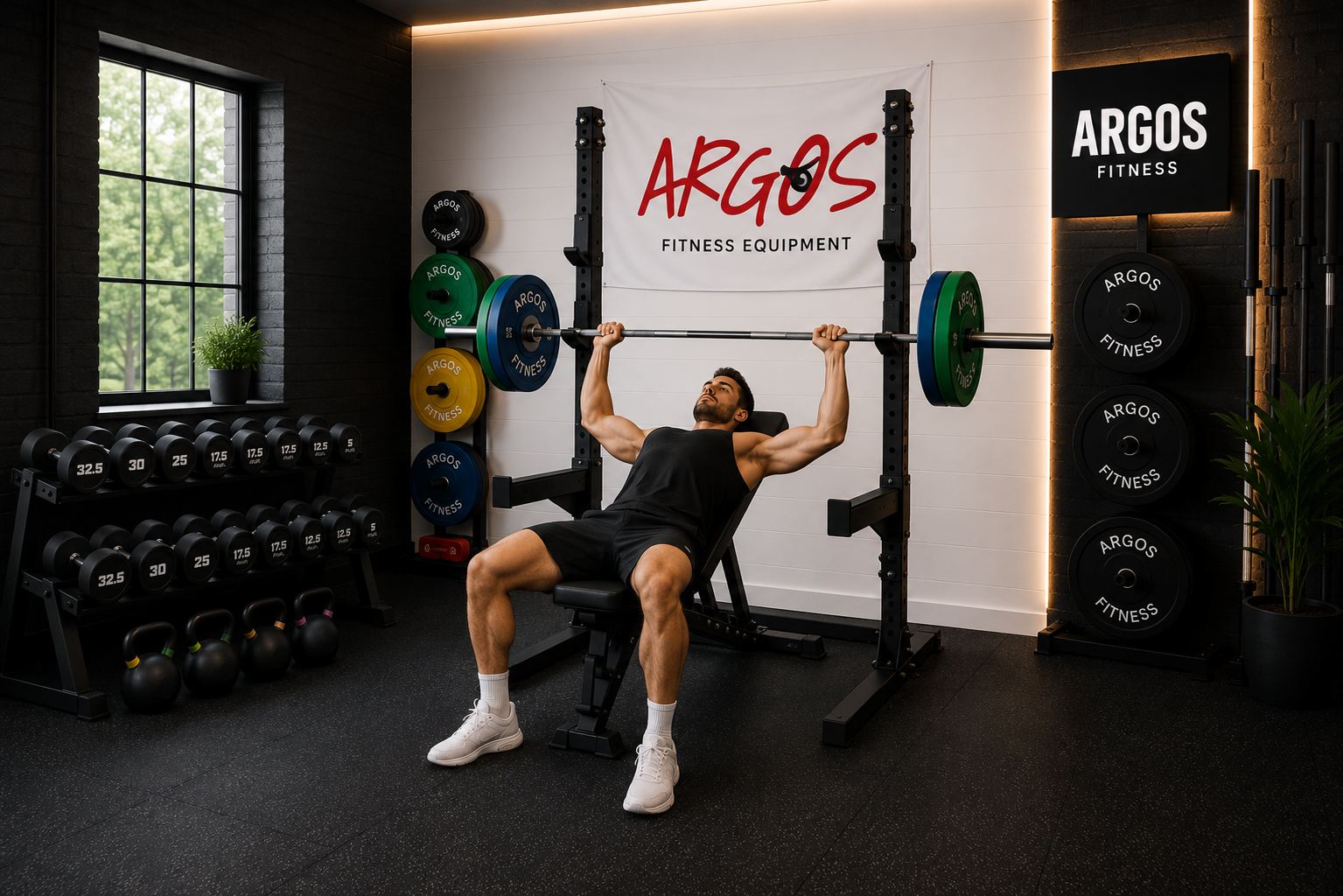 Bygg ditt hemmagym med gymutrustning från Argos Fitness