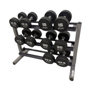 Hantelpaket Premium 12,5 kg - 22,5 kg inkl. stativ