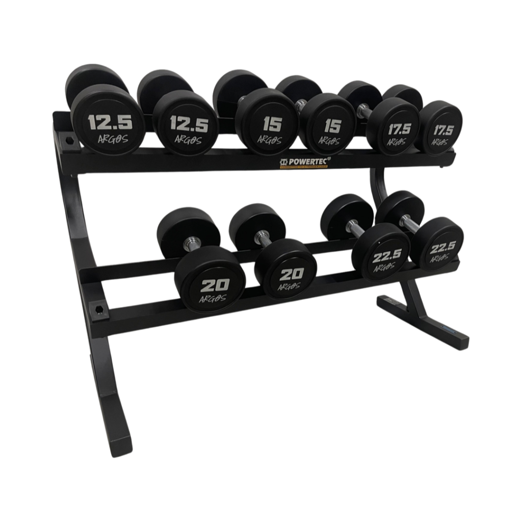Hantelpaket Premium 12,5 kg - 22,5 kg inkl. stativ