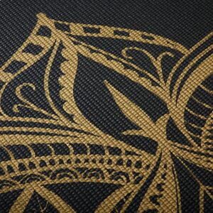 Yogamatta Premium 6 mm GAIAM BRONZE MEDALLION METALLIC