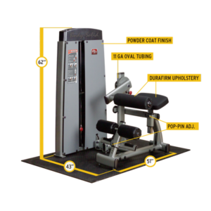 Mage / Rygg maskin / Body Solid Pro Dual
